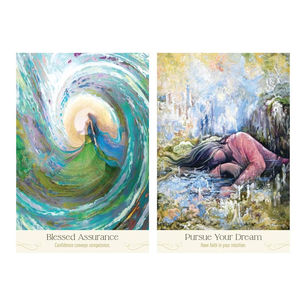 Kancharo Oracle Tarot Card Reading Set Journey Includes Japanese Oracle Card Basic Instructions Pouch Cards, 44-Card [Soul's Oracle] & (Authentic)