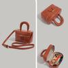 Korean Version Mini Box Small Bag 2024 New Handbag for Women Simple Shoulder Bag Fashion Versatile Crossbody Bag