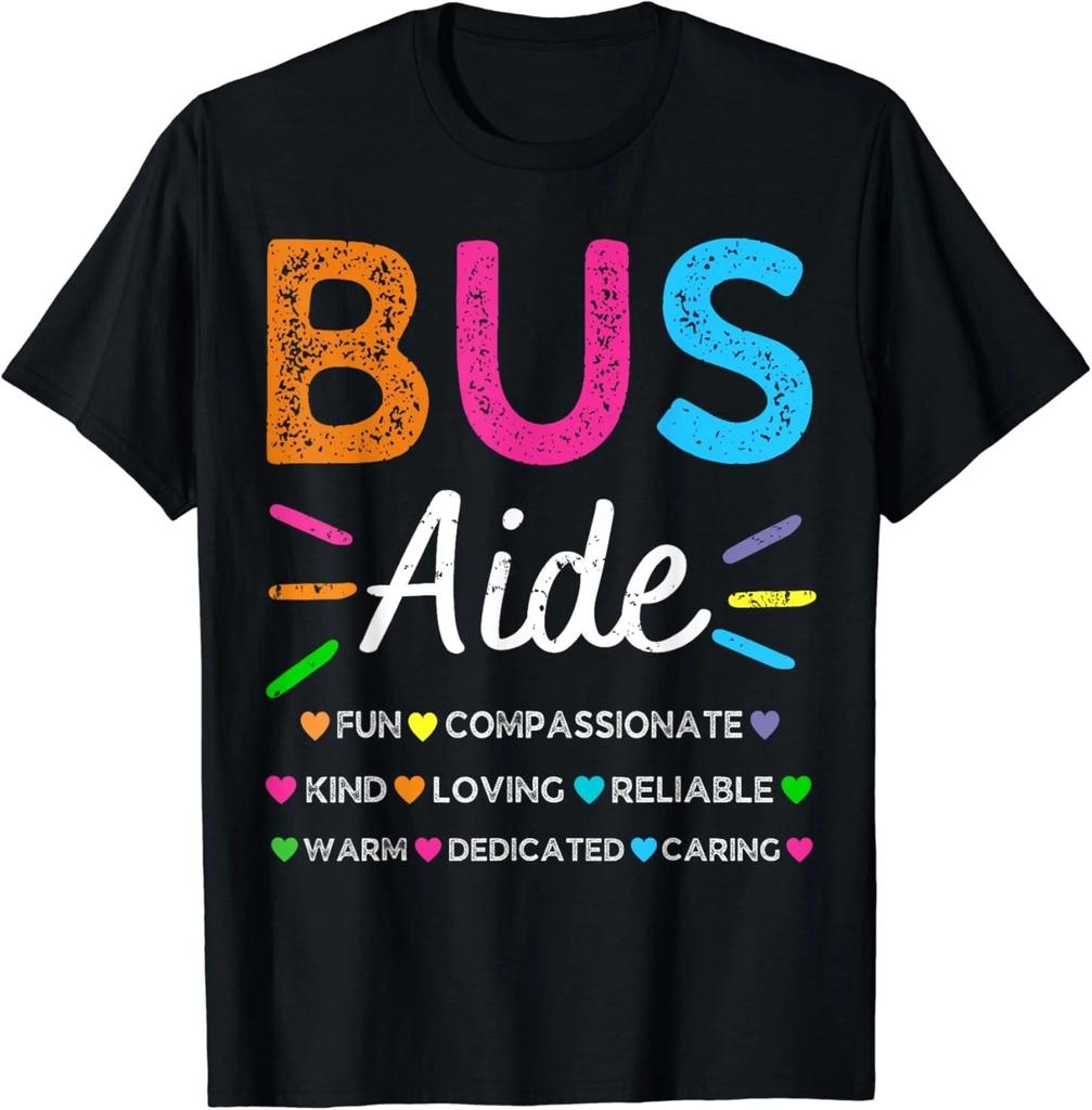 Bus Driver Aide Back to School Matching Group Squad Gift Unisex T-Shirt