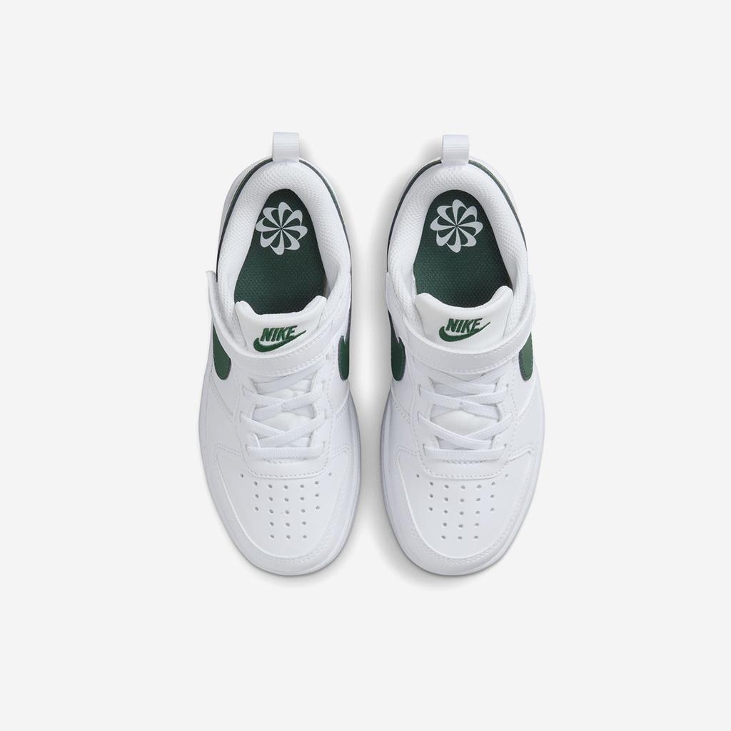 [Nike] Court Borough Low ReCraft Boys' Preschool Velcro [DV5457-133]