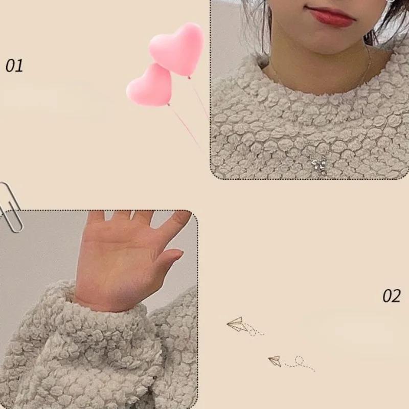 New Coral Velvet Couple Pajamas Women Thickened Autumn Winter Sleepwear Plus Velvet Flannel Men Round Collar Homewear Suit