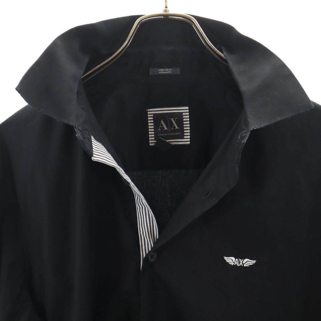 Armani Exchange Long Sleeve Shirt L Black Men's Used