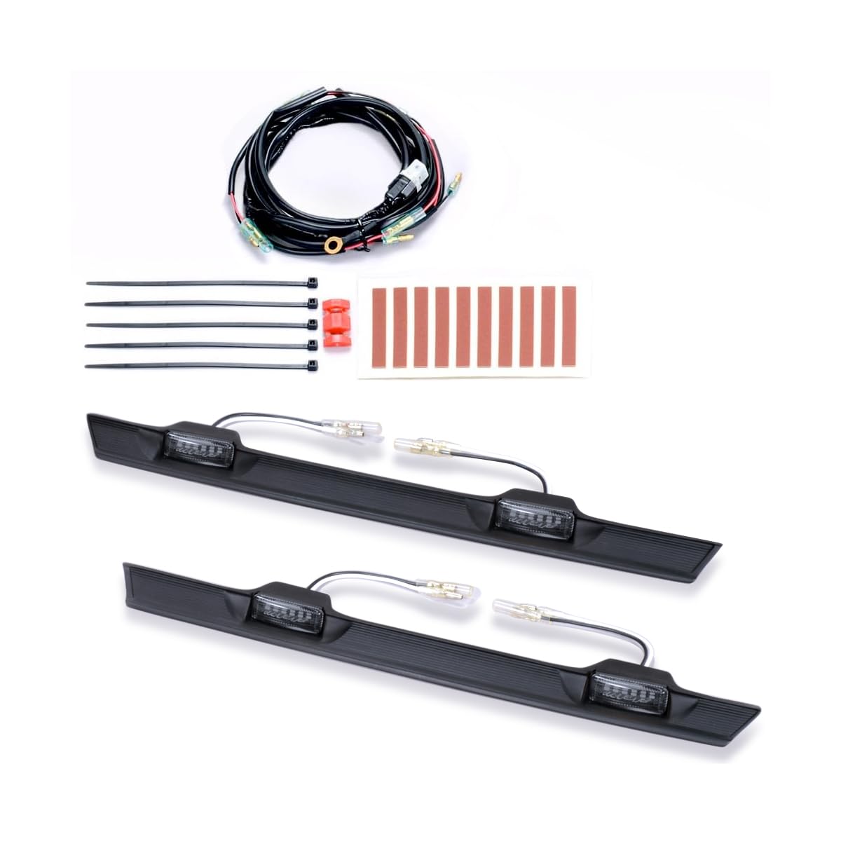 

IPF Grille Markers for Delica Custom Perfect Integrated Inspection Smoked White Left and Right Set (EXD-05W) D5, Design, Fit, Design, Compliant, Lens, белый