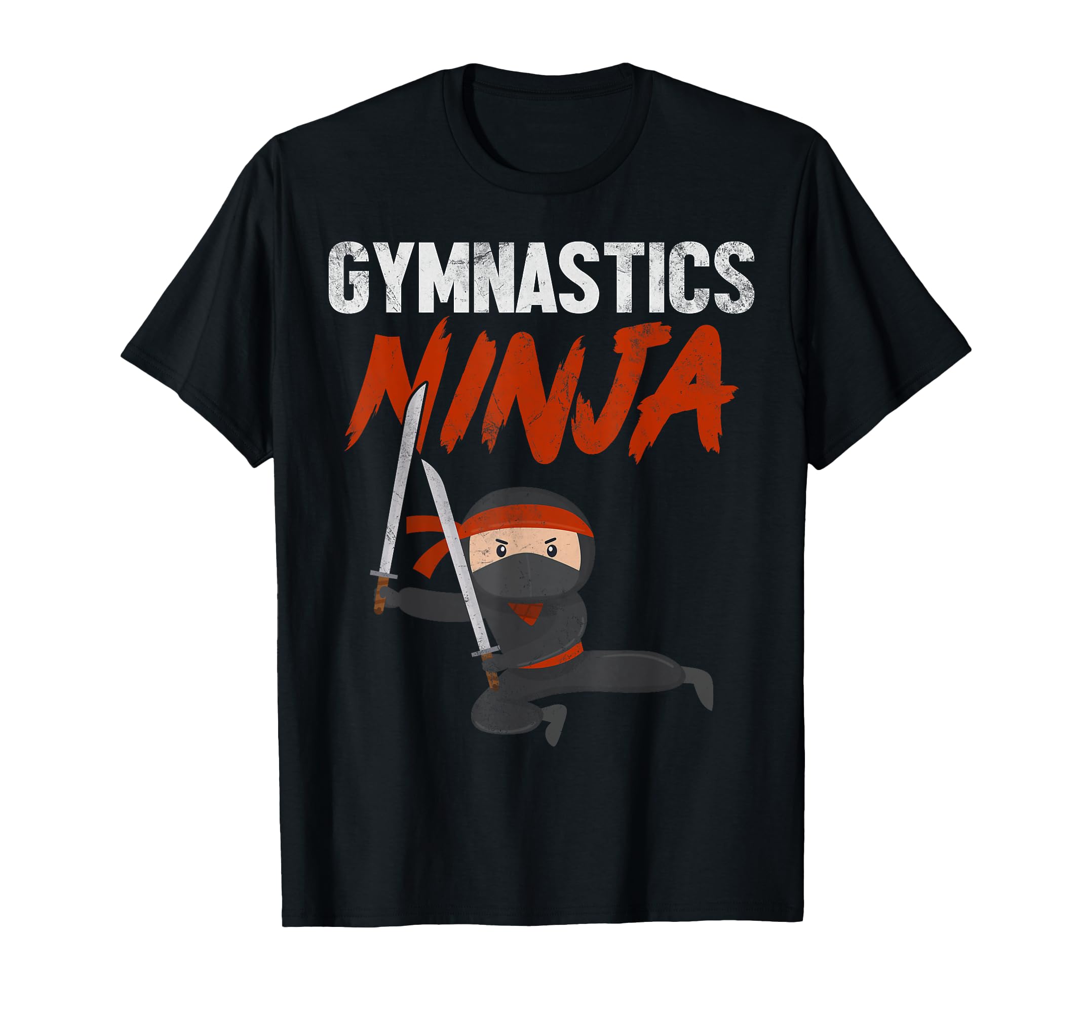 

Футболка Gymnastics Ninja Funny Gymnastics Cartwheel Balance Bream чёрный