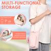 Storage Bag for Bottle Cell Phone Outdoor Travel Protective Cover for Water Cup Small Messenger Bag Portable Bottle Pocket
