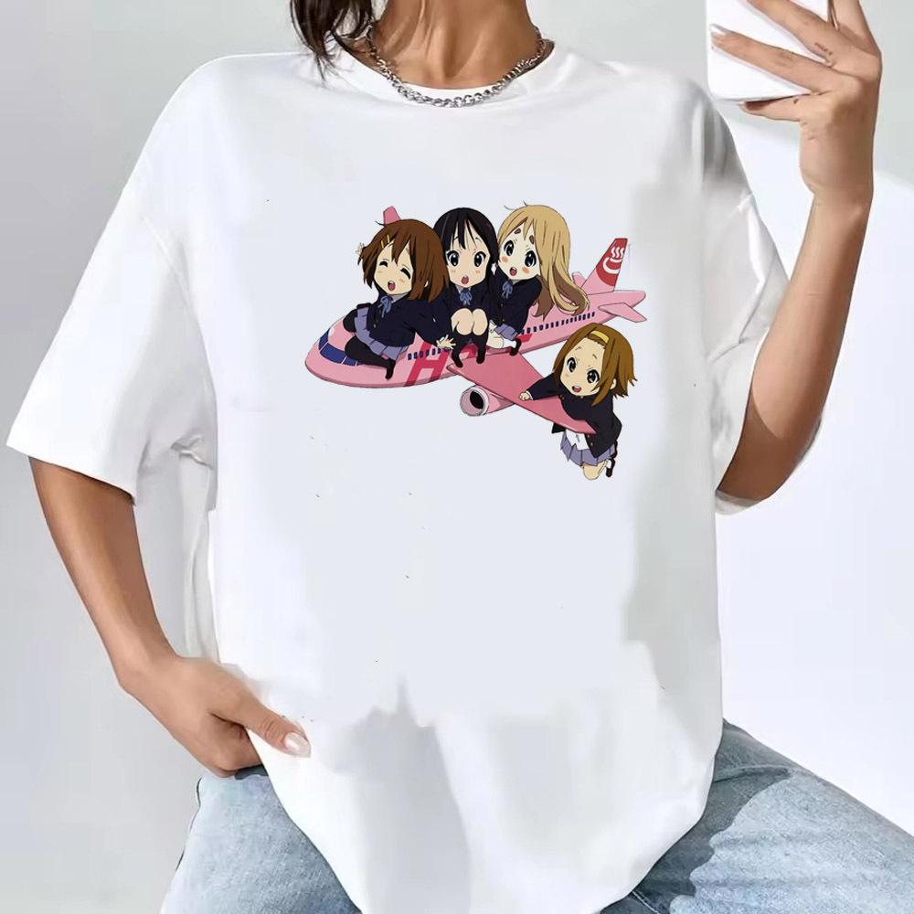 Kon t shirt Women hip hop graphic Grunge streetwear Vintage Trendy tshirt anime 80s Graphic Grunge aesthetic Women S