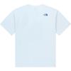 The North Face Letter Logo Round Neck Loose T-Shirt Men Tops White NT7UR13J