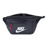 Nike Polyester Crossbody Bag, Fanny Pack Regular Unisex Black Blue BA5751-015