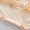 Women's Mid-Waist Milk Silk Panties Soft Breathable Candy Color Minimalist Underwear for Teens