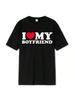 Ich Liebe Meinen Freund Kleidung Ich Liebe Meine Freundin T-Shirt unisex Also Bitte Bleib Weg Von Mir Lustige BF GF Spruch Zitat Geschenk T-Shirt Oberteile