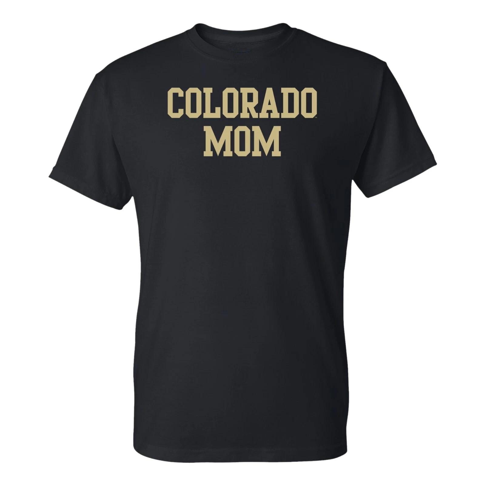 Colorado Mom Block T-Shirt - Black 4XL