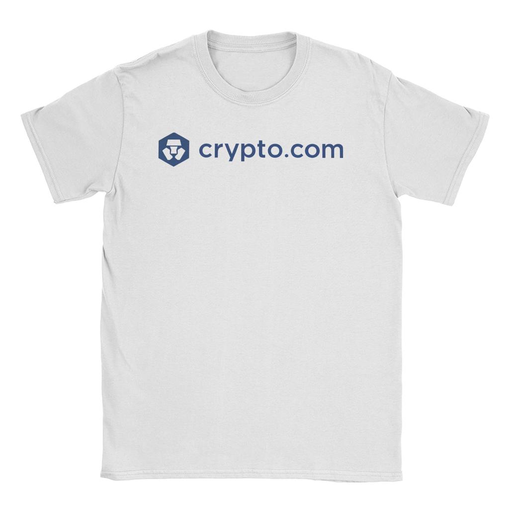 Coin cryptocurrency Logo T-Shirt Men Women  Vintage Cotton Tees O Neck Short Sleeve T Shirt Party Clothing