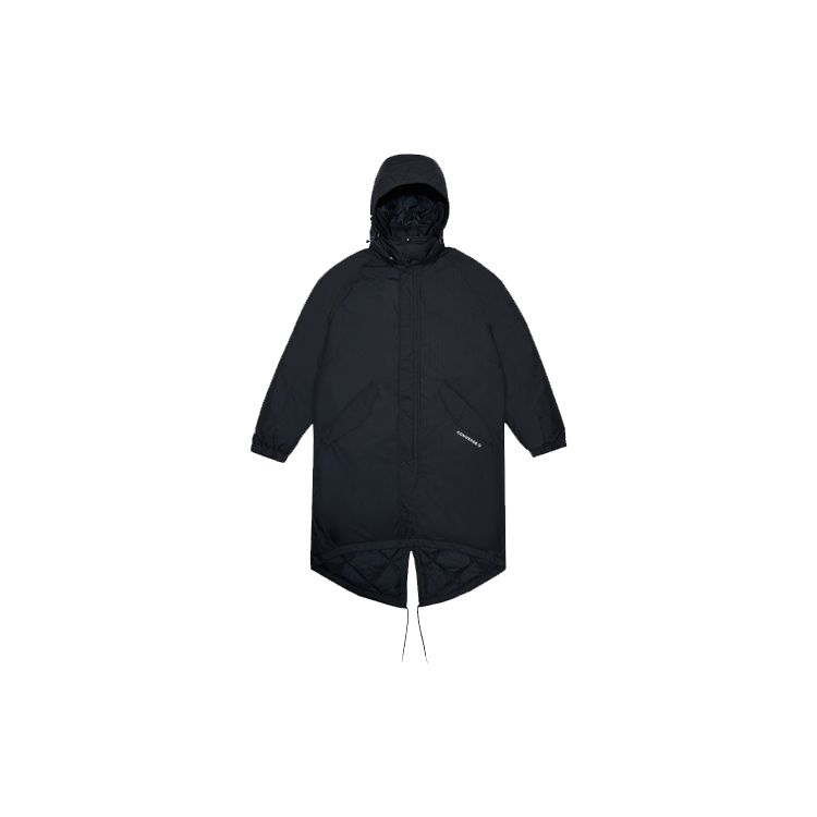 

Converse Casual Windproof Long Down Jacket Мужская Верхняя одежда Черный 10019985-A01