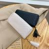 Stylish Long Zipper Wallet For Women With Trendy Tassel Design In Elegant Colors