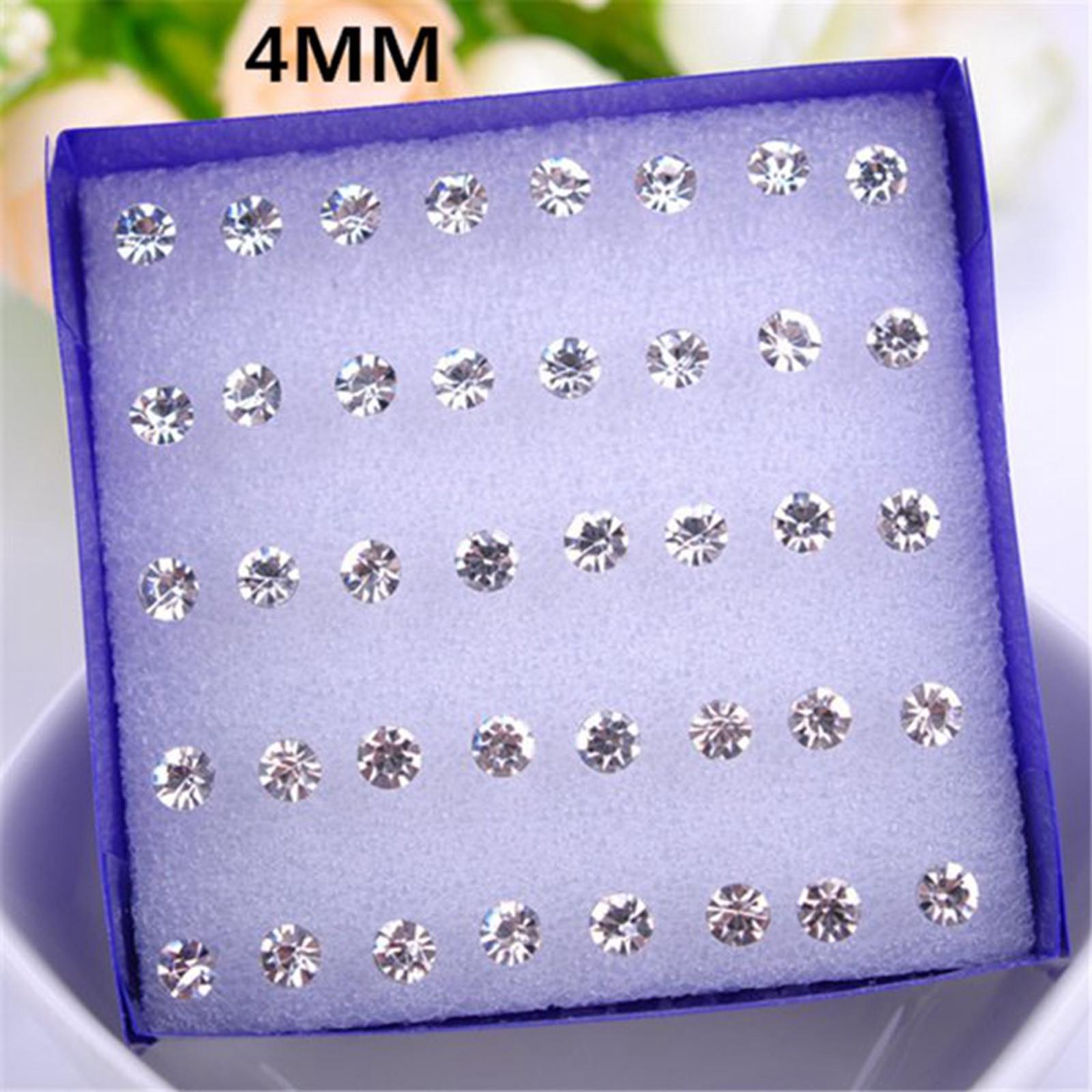 

20 пар серег Набор серег с хрустальным жемчугом Женские женские серьги One Size