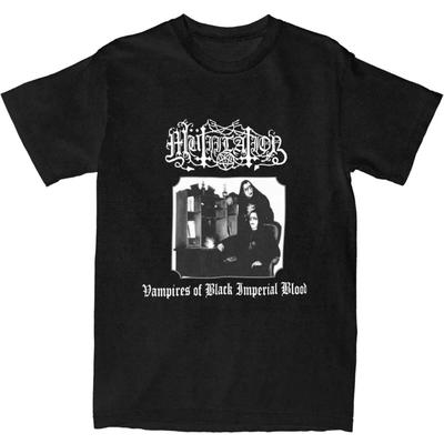 Mutiilation Black Band Merchandise T Shirts for Men Women Vampires of Black Imperial Blood Funny  Graphic Tee Shirt
