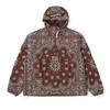 Men's and women's alphabet decal waterproof hooded zipper jacket