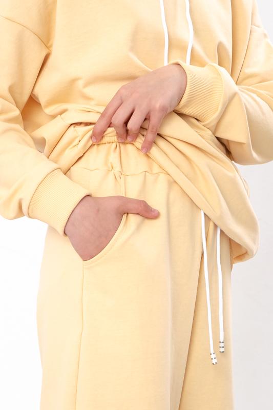 Girls Teen Outfit Set with Hoodie and Palazzo Pants, Any season 6449-057 HC