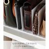 Yamazaki Bag Storage Stand Set 2 White Approximately (per set) Smart Closet Adjustable Divider Width Base Connection Possible 4956