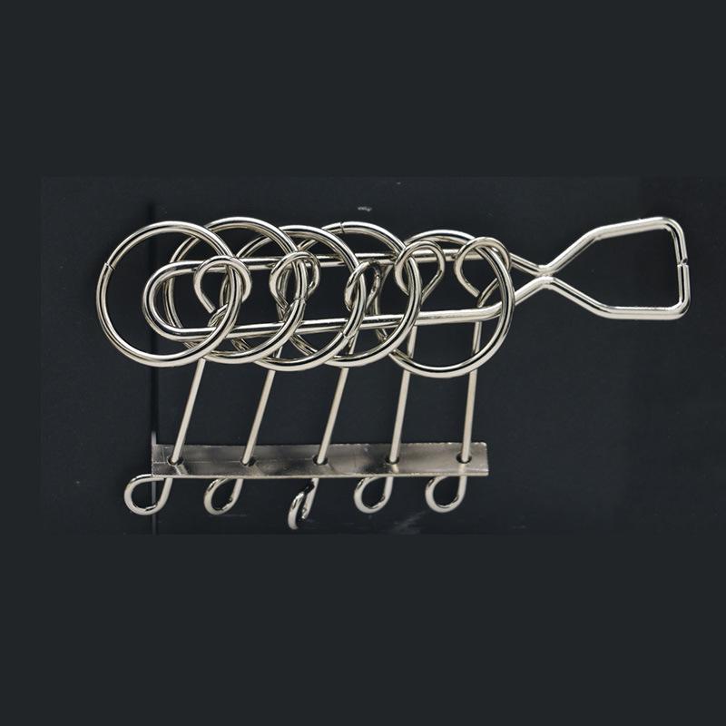 IQ Toys 8-teiliges Puzzle-Set - TikTok Trend Interlocking Rings