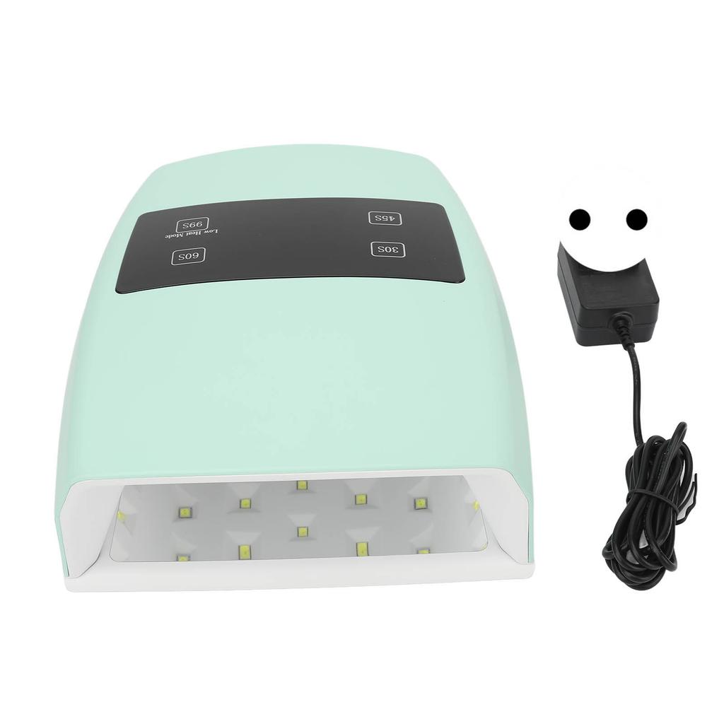 96W Nail Gel Dryer 32pcs Light Chips 4 Time Setting LED Screen Nail Polish Curing Lamp 100‑240V EU