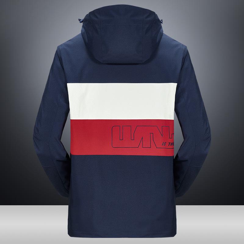 Jacket Men's New Three-in-one Down Liner Disassembly Winter Outdoor Warm Thickened Windproof Clothing