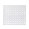 Pegboard Wall-Mount Kitchen Storage Rack for Seasonings - Hole-Free Combinable Shelf