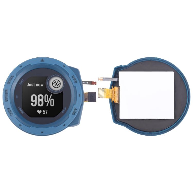 LCD Display Replacement for Garmin Smart Watch Original LCD Screen and Digitizer Full Assembly for Garmin Instinct Original&For Garmin Instinct
