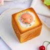 Squishy Langsam Steigendes Brot Toast Ei Modell Simulation Lebensmittel Requisite Stressabbau Knetspielzeug Kawaii Dekompression Fidget Spielzeug