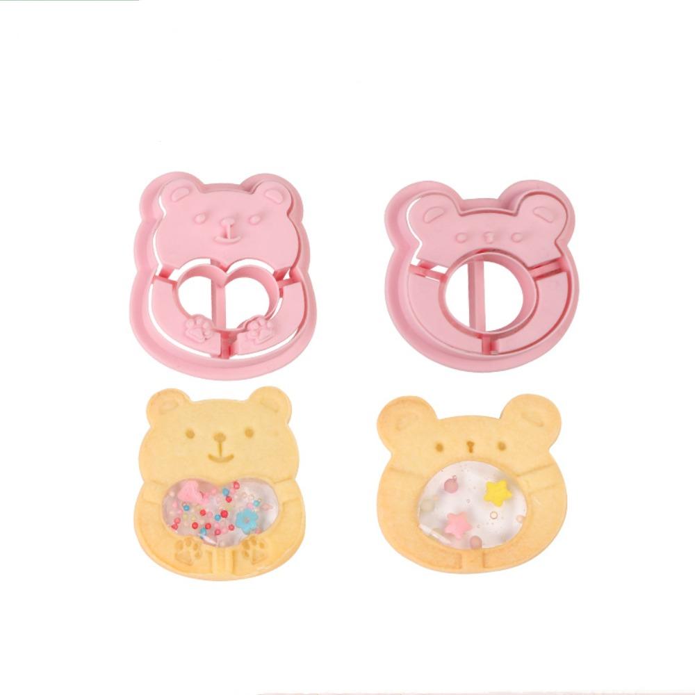 Baking Tool Biscuit Mold Kitchen Supplies Bear Cookie Mould New Bear Shape Dies