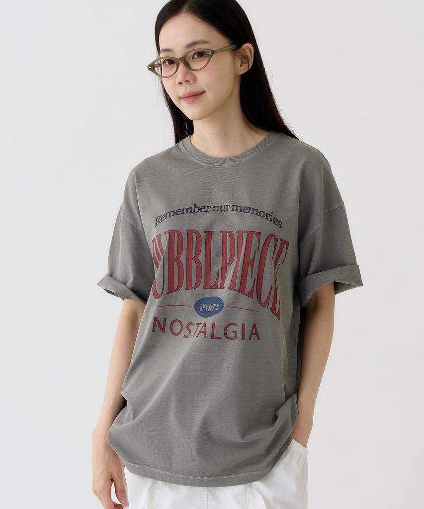Beobeulpiseu Second Remember Pigment T-Shirt_Light Gray
