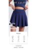 Lulu Sports Quick-Dry High Waist Skirt: Aerobic & Yoga Skort with Built-In Pockets, Anti-Exposure Pleats for Tennis & Fitness.