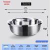 Thickened Stainless Steel Mixing & Washing Basin