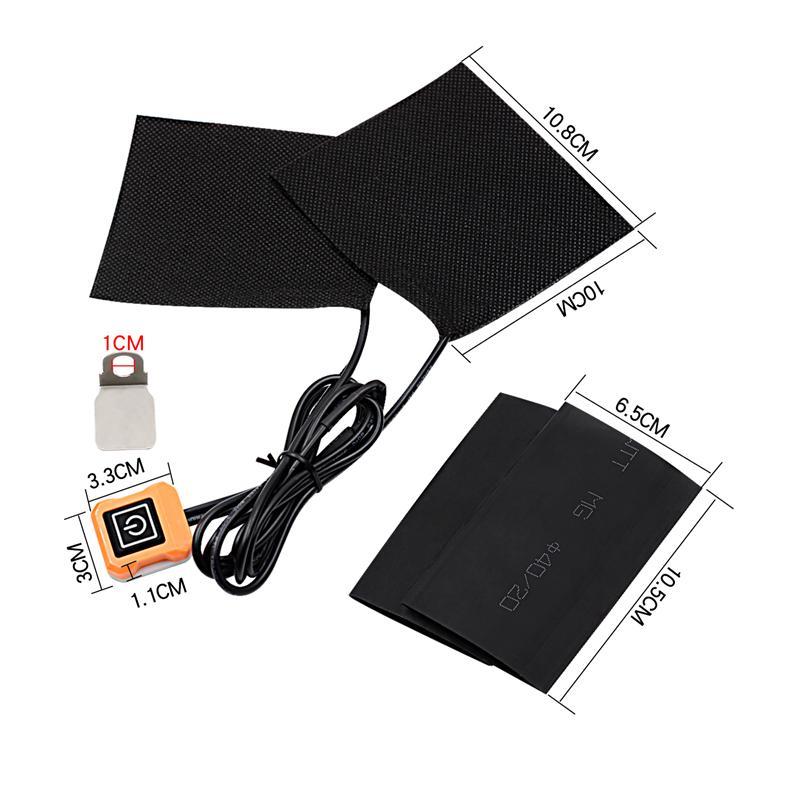 12V motocyklowe podgrzewane uchwyty podkładki ATV e-chwyt rowerowy gorąca pokrywa zestaw uchwytów elektryczny uchwyt grzewczy podgrzewacz do dłoni z inteligentnym