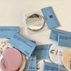 Clam Hand Mirror _ Logo Pink