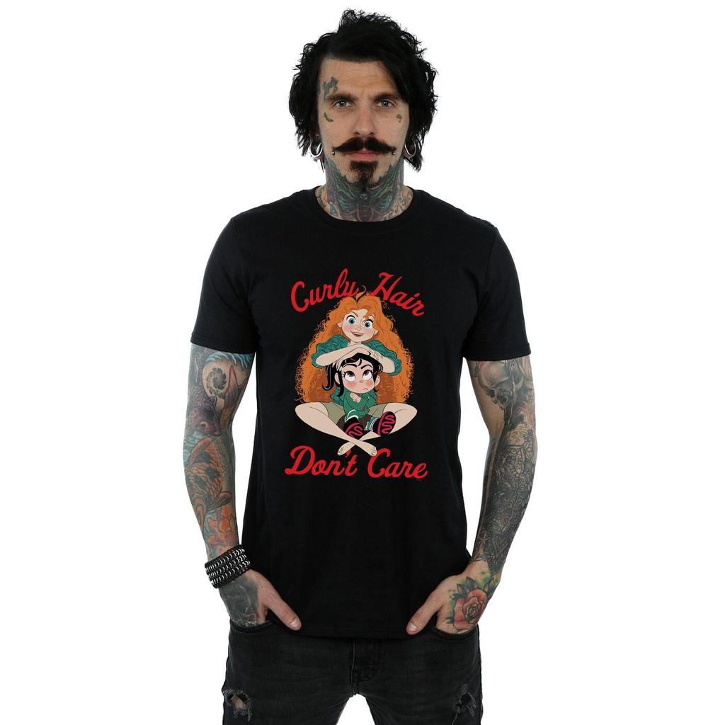Disney Mens Wreck It Ralph Merida And Vanellope T-Shirt