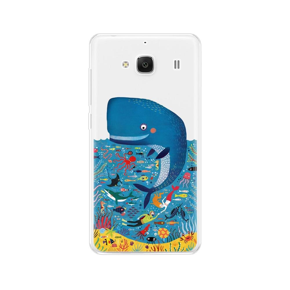 Case For Xiaomi Redmi 2 Redmi2 Cool Design Soft TPU Silicon Cover Case For Xiaomi Redmi Redmi 2 Redmi 2 Protective Back Cover