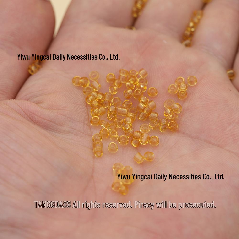 Multicolor Transparent Glass Beads 2/3/4mm for DIY Jewelry Making - Bracelet & Necklace Craft Supplies