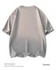 Men's Summer Wool Blend Half-High Collar Knit Short-Sleeve Sweater