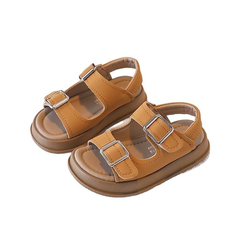 Girls Boken sandals 2025 summer new children's shoes boys soft-soled open-toed kindergarten baby beach shoes