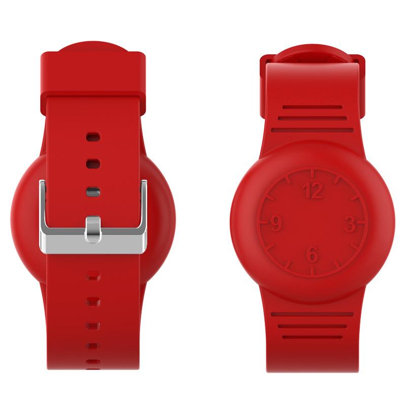 Waterproof Tracker Strap For Apple Airtag Holder Kids Silicone Bracelet For AirTags Watch Band Child Wristband Tracker Accessory