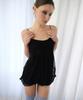 Lujeuseullibobeo Mesh Fluff Mini Top *Black