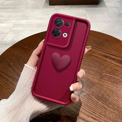 Redmi13c Mi13t Cute Love Heart Silicone Case For Xiaomi Mi 13t Pro 13 T 5g C Redmi 13c 4g Poco C65 Women Matte Back Cover 13tpro