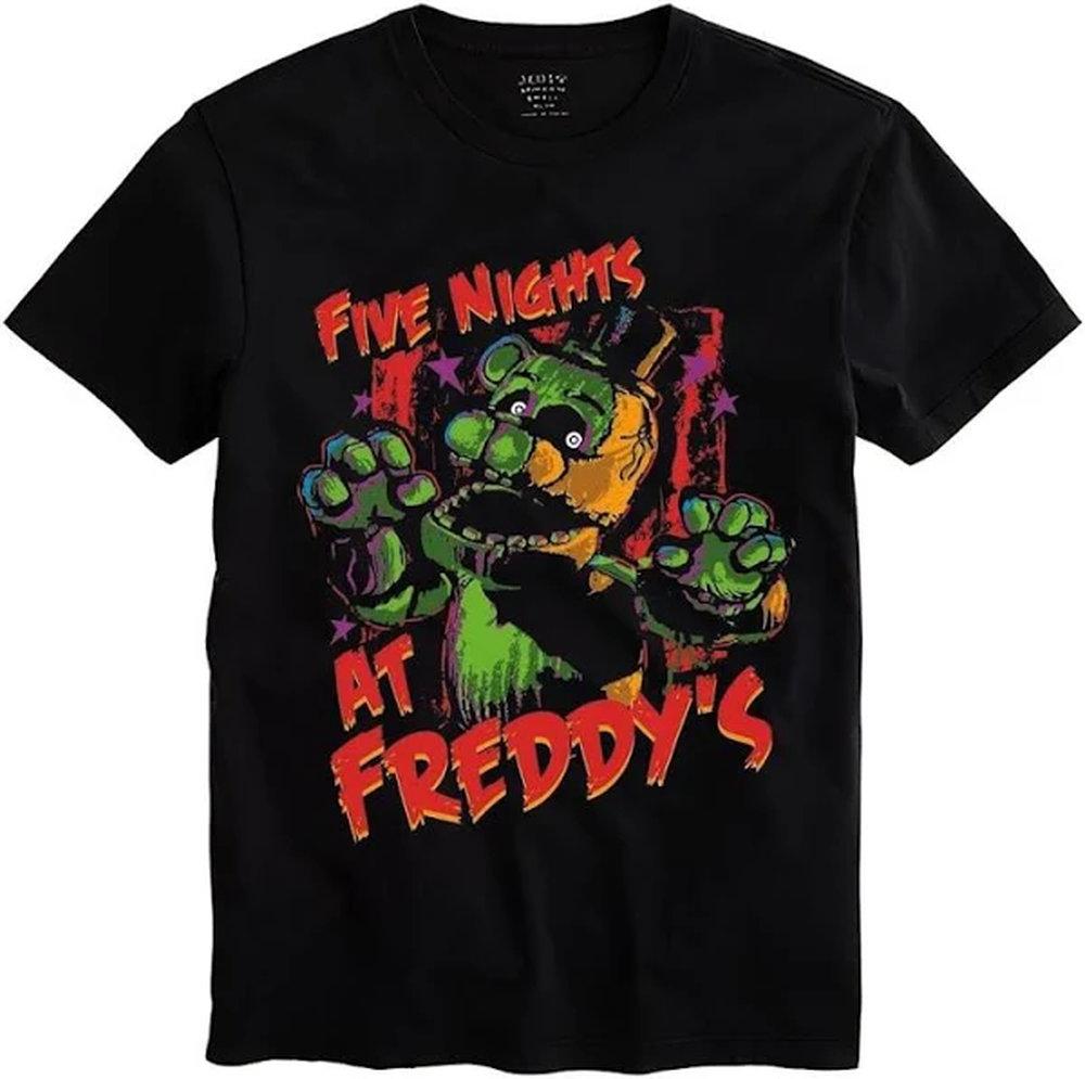 P21 Game FNAF At Freddys Mens Womens Tshirt 2025 New Graphic Summer Casual Fashion Comfortable Pure Cotton Tshirt