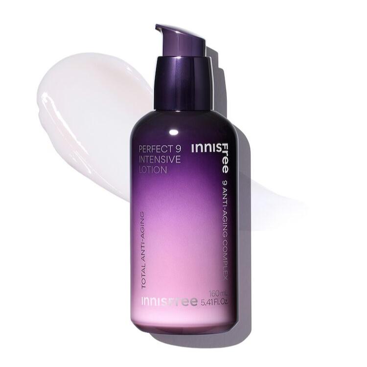 

innisfree Perfect 9 Интенсивный уход за кожей ( Кожа, лосьон, сыворотка, крем, крем для глаз) LOTION★2023AD