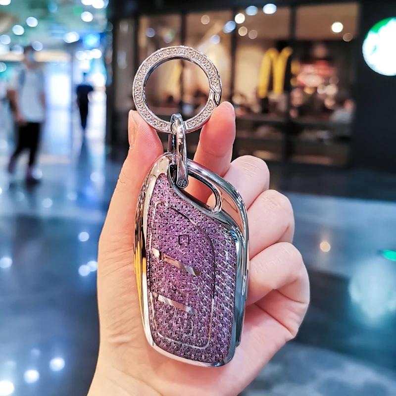 

Suitable for MG6 keycase Roewe rx5plus w5 GT D5 Clever ei5 ei6 rx3 D7 rx8 zs keycover key shell keychain Cute Bear Keychain