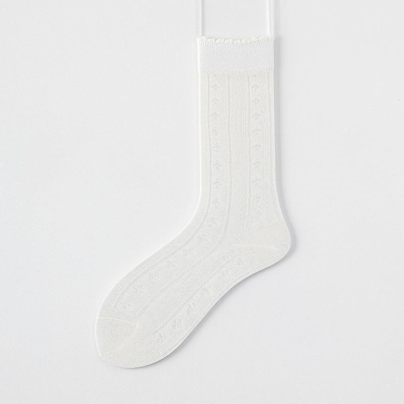 Silk Stockings for Children in Summer Light Style. Long Tube Socks. Odor-resistant, Sweat-absorbent and Breathable.