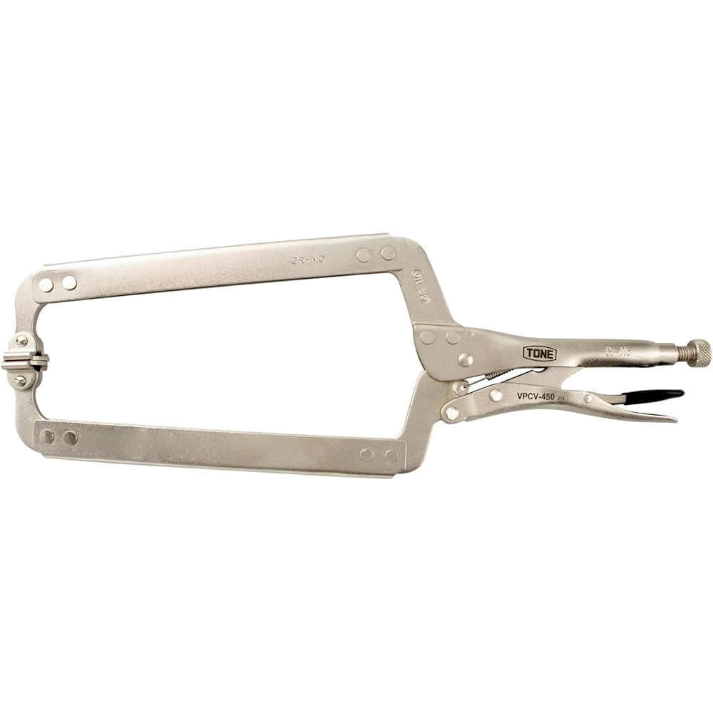 Tone Grip Pliers C-Type Swivel VPCV-450 Length 455mm Hand Tool