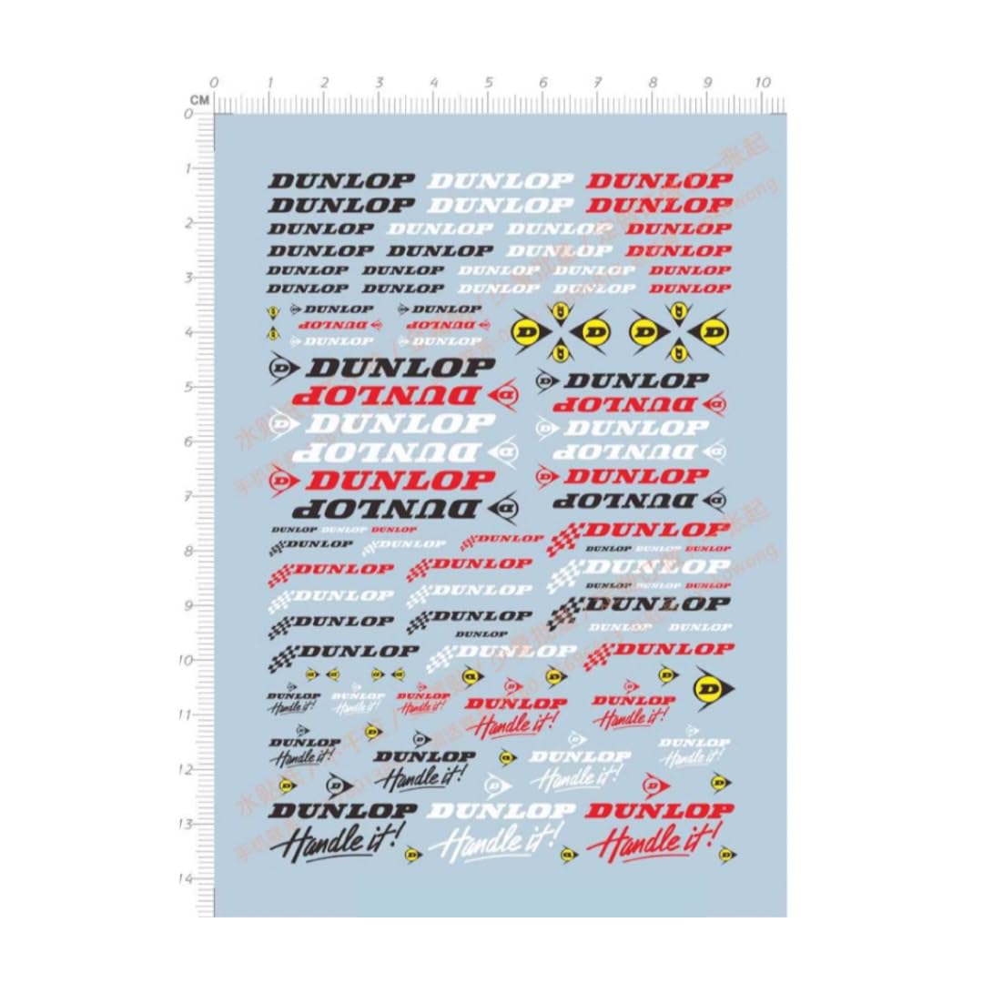 

Decal AD0097 Sponsor Mini Car Custom 1/64 [Item] чёрный