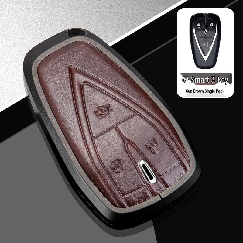 Changan Car Key Cover for Third Gen CS75 Plus, Yidong Plus, CS55, and CS35 Plus
